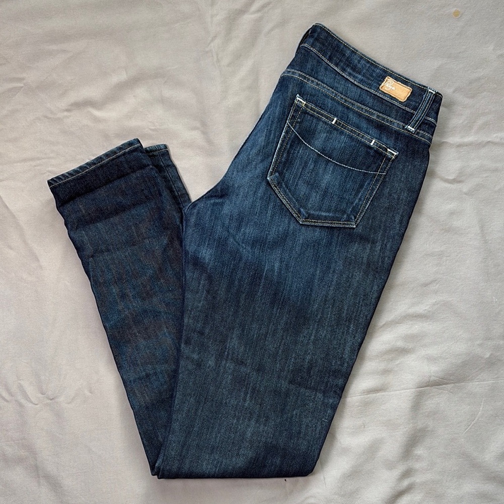PAIGE Blue Skinny Jeans Premium Fit 30 waist